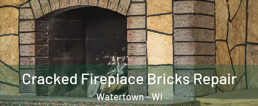  Cracked Fireplace Bricks Repair Watertown - WI
