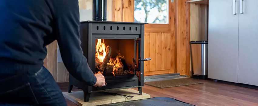 Open Hearth Wood Fireplace Installation in Watertown, WI