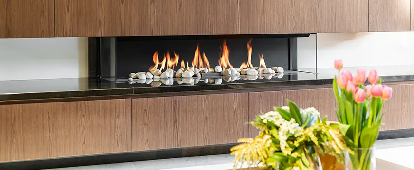 Double-height Fireplace Design Refurbishment in Watertown, Wisconsin