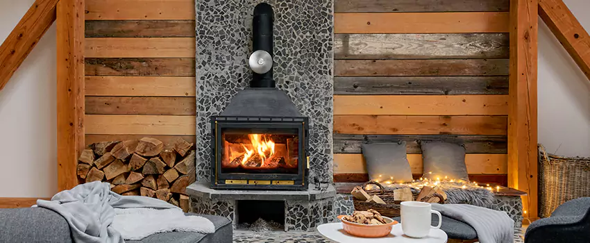 Thelin Hearth Products Direct Vent Gas Stove Fireplace Inspection in Watertown, Wisconsin