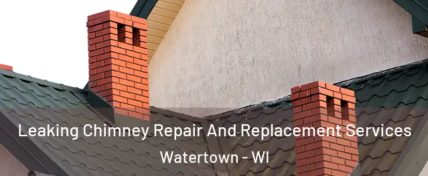  Leaking Chimney Repair And Replacement Services Watertown - WI