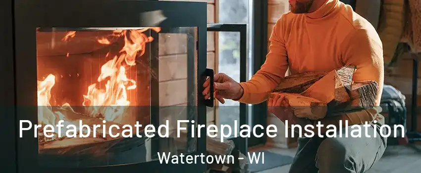  Prefabricated Fireplace Installation Watertown - WI